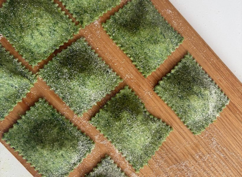 GREEN RAVIOLI